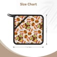 thumbnail image 3 of Sikiie Burger Pot Holders Kitchen Insulation Mats Heat Resistant Pot-Holder Oven Anti-Scald Pads for Cooking Baking, 7.1*7.1inch, 3 of 8
