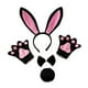 thumbnail image 2 of Conjunto de disfraz Yinane traje de cosplay 4 piezas Diadema orejas de conejo para niños y adultos, 2 of 8
