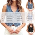 thumbnail image 4 of Tqcoqu Womens Summer Cropped Denim Vest, V-Neck Crop Western Jean Vest Top for Women Country Trendy Outfits, 4 of 6