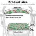 thumbnail image 6 of HELLHERO Christmas Trees and Candy Canes Rollator Walker Seat Back Cover Rollator Walker Seat and Backrest Rollbar Covers Set & Easy Fit with Cover, 6 of 7