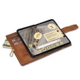 thumbnail image 3 of Allytech Zipper Wallet Case for Google Pixel Fold, Premium PU Leather Multiple Cards Sholder Cash Pocket Stand Hand Strap Protective Case Cover for Google Pixel Fold 7.6" - Brown, 3 of 8
