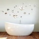 thumbnail image 4 of 3D Crystal Floral Wall Stickers, Removable Mirror Wall Stickers, 4 of 5