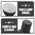 thumbnail image 3 of OULII Pantalla Desmontable De Hierro Negro Para De Estilo Herradura Decorativa, 3 of 8
