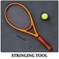 thumbnail image 3 of Zehuanyu Racquet Stringing Straight Awl Tennis Racket Stringing Tools Badminton Racket Hook Sports Racket Stringing Machine Hook Stringing Fixator Tools Supplies, 3 of 8