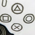 thumbnail image 3 of PlayStation Controller Shaped Pillow, 100% Microfiber, Gaming Bedding, 3 of 5
