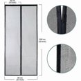 thumbnail image 3 of Magnetic mosquito net for door - heavy mesh, keep healthy from top to bottom90*210CM, 3 of 5