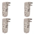 thumbnail image 1 of Multicontacto Electrico Triple Entrada Lateral 4 Pzs esquí esquí Gafas de esquí, 1 of 5