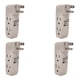 thumbnail image 1 of Multicontacto Electrico Triple Entrada Lateral 4 Pzs esquí esquí Gafas de esquí, 1 of 5