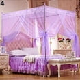 thumbnail image 1 of POINTERTECK Romantic Princess Lace Canopy Mosquito Net No Frame for Twin Full Queen King Bed, 1 of 7