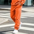 thumbnail image 5 of Workout Joggers for Men Sweatpants Pull On Casual Trousers Elastic Waistband Ankles Secure Side Pockets Solid Color Design, 5 of 5