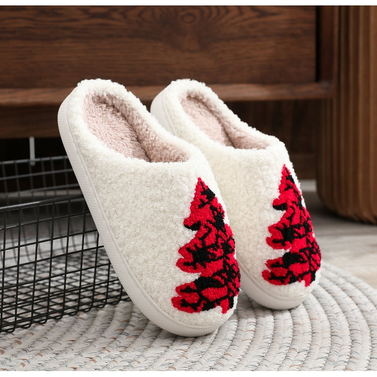 Reindeer on sale slippers walmart