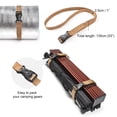 thumbnail image 3 of 4 Packs 53X1 Inch Adjustable Utility Strap Outddor Camping Luggage Packing Straps with Quick-release Buckles, 3 of 8