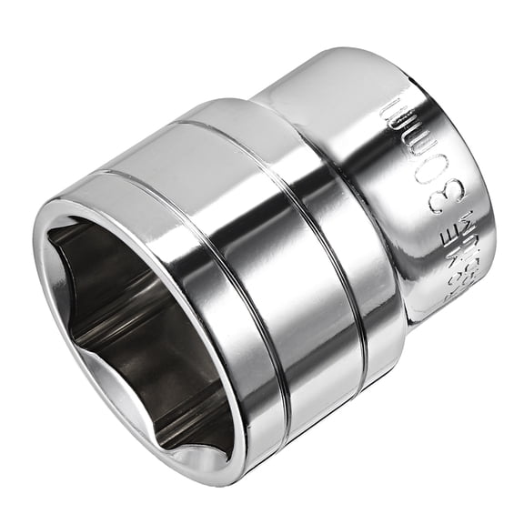 REGALWOVEN 1/2-inch Drive 30mm 6-Point Shallow Socket, Cr-V