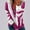 #175-Hot Pink, variant on Womens Shirts Half Zip Sweatshirt Color Block Long Sleeve Casual Shirts Gifts For Women