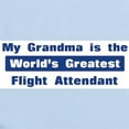 thumbnail image 2 of CafePress - Grandma Is Greatest Flight At Infant Bodysuit - Baby Light Bodysuit, Size Newborn - 24 Months, 2 of 4