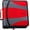 Fire Engine Red, variant on Case-it The Dual 2.0 Zipper Binder Backpack - Two 2 Inch D-Rings - 5 Subject File Folder - Multiple Pockets - 800 Sheet Capacity - Comes with Shoulder Strap - Fire Engine Red Dual-301