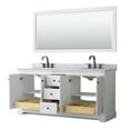 thumbnail image 7 of Wyndham Collection WCV232372DBBCMUNOM70 Avery 72" Free Standing Double Basin Vanity Set -, 7 of 7