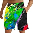 thumbnail image 2 of Viikei Men's Casual Shorts-Breathable Summer Comfort Fit,Men's Special Print Beach Casual Trouser Shorts Pants Multicolor L, 2 of 6