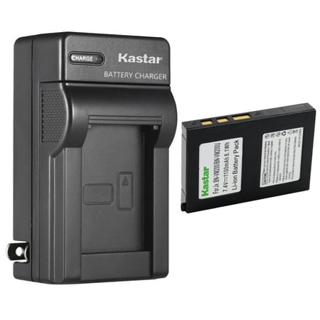 Kastar 1-Pack Battery and AC Wall Charger Replacement for JVC BN-VM200 BN-VM200U BN-VM200UE BN-VM200US LY34416-001B Battery JVC GZ-MC100 GZ-MC100EK GZ-MC100EX GZ-MC100U GZ-MC100US GZ-MC200 Cameras