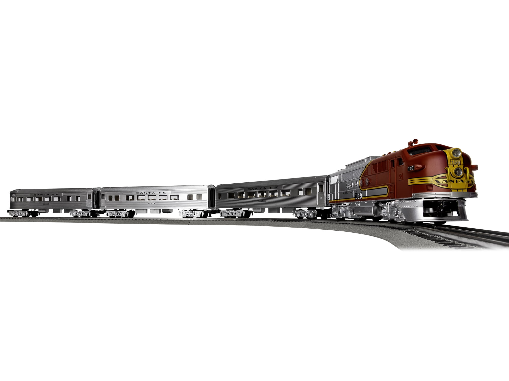 santa fe model train set