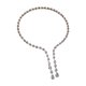 thumbnail image 1 of Gargantilla con diamantes de imitación, collar con diamantes de imitación y lágrima, collar largo brillante, joyería para mujeres y niñas, 1 of 5