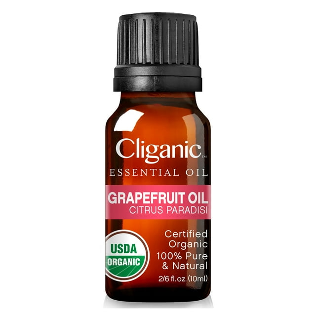 Cliganic Organic Bergamot, Aceites Esenciales para Difusores, 10 ml