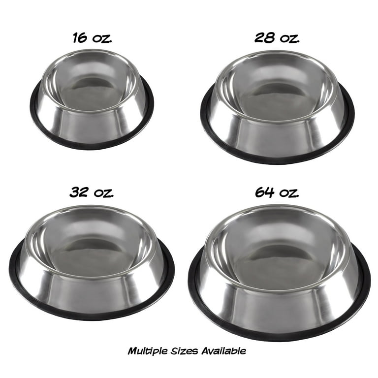 304 Stainless Steel Slow Feeder Dog Bowls, Metal Dog Food Bowls, Water Bowl  for Small and Medium Sized Dogs - AliExpress