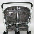 thumbnail image 6 of Stroller Rain Cover, Stroller Rain Cover Universal, for Clear Shield Accessories Side by Side Pushchair Waterproof Dust Proof Cover Pram Accessories for Outdoor Travel(82*94*89cm）, 6 of 8