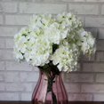 thumbnail image 2 of Ramo de Flores de Seda Artificial Gloria Ramo de Flores de Seda de Simulación Blanco, 2 of 9