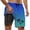 Blue, variant on Kcolen Swim Trunks Men 6 Inch Soild Color Boardshorts for Men Comfy Bathing Suit Soft Compression Liner Beach Summer Bathing Suit Beach Board Shorts