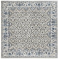 thumbnail image 3 of SAFAVIEH Brentwood Pompeii Geometric Area Rug, Light Gray/Blue, 5' x 5' Square, 3 of 12