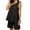 Black, variant on RMGVDSD Plus Size Womens 2 Piece Outfits Fashion One Shoulder Tank Top And Casual Drawstring Shorts Set Relaxed Fit Loungewear Sets