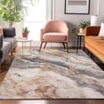 thumbnail image 7 of Addison Rugs Mayfield Premium Machine Washable Transitional Abstract Silver Rectangle Rug, 9' x 12', 7 of 7