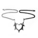 thumbnail image 2 of Collar de alas del diablo para pareja, collar gótico Retro Punk Hip Hop, collar de corazón de Metal, regalo brillar Electrónica, 2 of 5