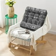 thumbnail image 6 of 22 Inch Square Meditation Cushion, Dutch Velvet Boho Floor Pillow for Yoga, Reading Nook, and Lounging, 6 of 7