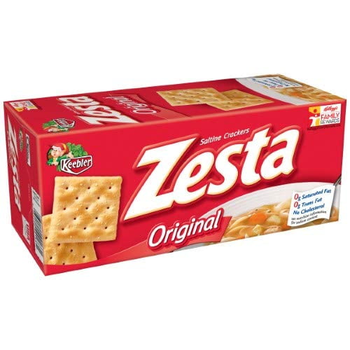 Keebler Zesta Saltine Crackers, Original, 16Ounce Boxes (Pack of 6