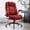 Burgundy, variant on 400LBS Ergonomic Home Office Desk Chair with Flip-up Armrests, Fabric Executive Office Chair with Adjustable Lumbar Support, Lockable Wheels, High Back Computer Chair for Home Office