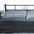 thumbnail image 3 of Metal Heavy Duty Metal Bed Frame Platform Bed with Headboard and Footboard Queen, 3 of 5