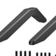 thumbnail image 3 of 2x Tv Stand Legs With Screws Black Replacement Support Television Stand Base, 3 of 5