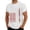 White, variant on America 250 Merchandise Mens Short Sleeve Crewneck Patriotic Graphic Tee Stylish Summer Daily Wear Army Green S