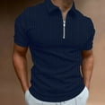 thumbnail image 5 of (100% Polyester ) Men Summer Short Sleeve Fashion Slim Fit Short Sleeve Polo Shirt , Men Sport Business Casual Polo Shirt ., 5 of 5