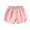 Pink, variant on Zpanxa Girls Running Shorts Kids Summer Solid Color Leisure Sports Elastic Waist Shorts Stretchable Pink 9 Years