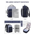 thumbnail image 3 of Mochila de mano LOVEVOOK de 50 litros para mujeres y hombres con 3 cubos, 3 of 9