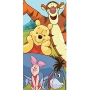 Disney Winnie The Pooh Pool Bath Beach Towel 100% Cotton