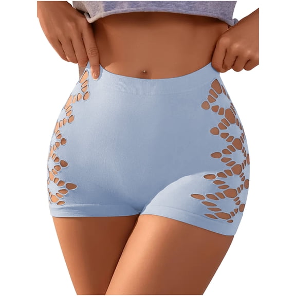Ashirexll Plus Size Underwear for Women, Ladies Underwear Panties, Hollow Breathable Everyday Underwear