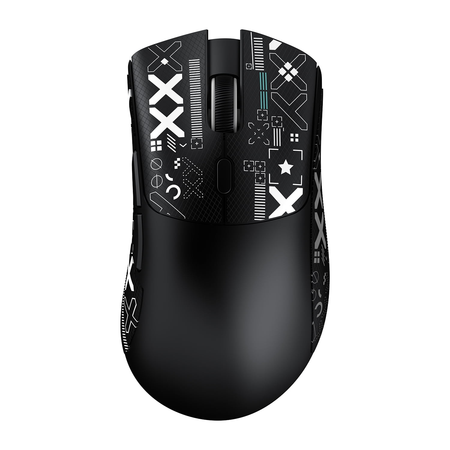 ATTACK SHARK R1 SUPERLIGHT Mouse with Tape, PixArt PAW3311 Gaming Sensor, BT/2.4G Wireless/Wired Gaming Mouse, 6 Adjustable DPI up to 18000, 65 Hrs Battery, Office Mice for Win11/Xbox/PS/Mac