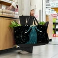 thumbnail image 6 of Virgo Constellation Large Capacity Foldable Laundry Organizer Storage Bins Beach Bag Storage Bag Reusable Oxford Cloth, 6 of 7