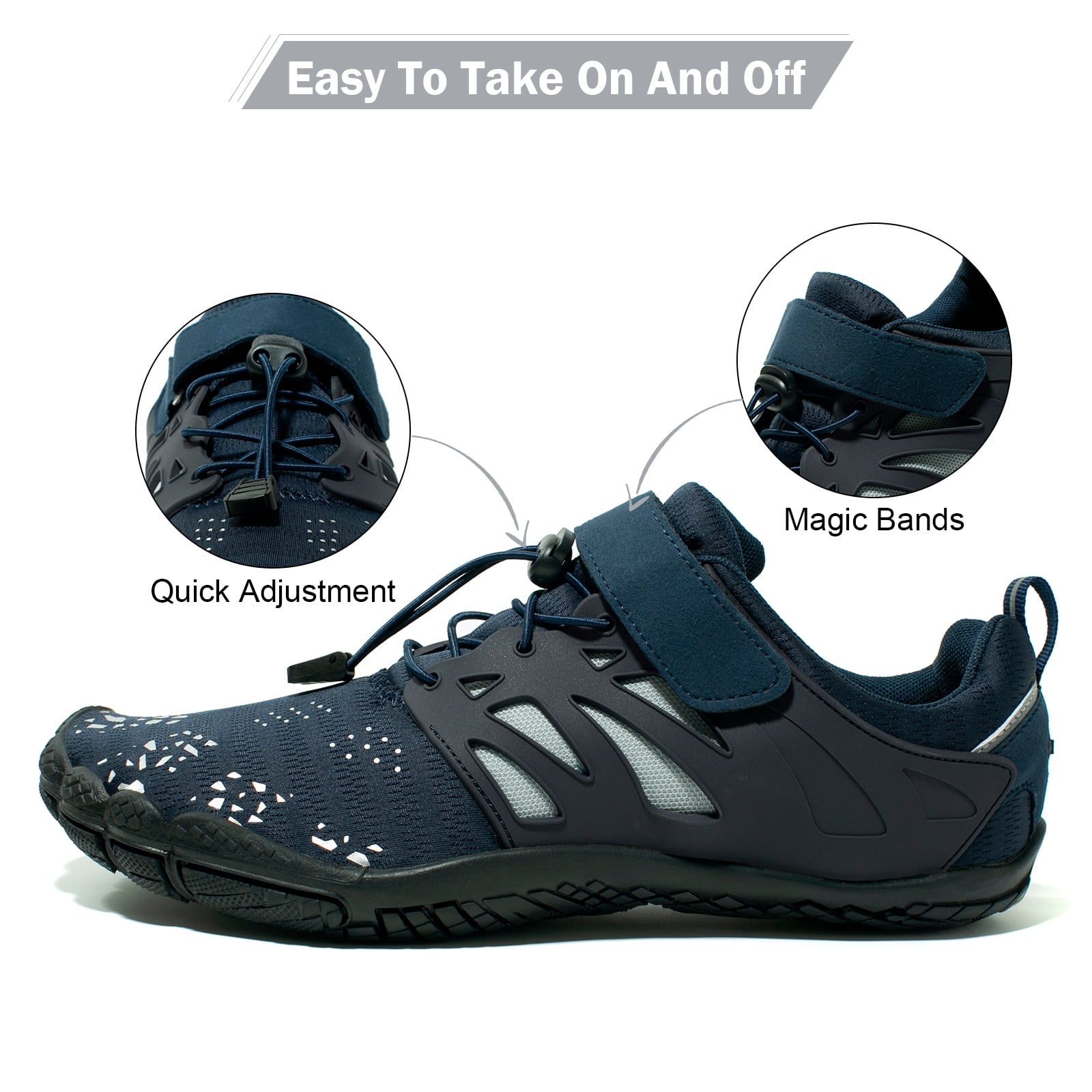 Shoe Aqua Socks Size 15 WOTTE Men's Water Shoes Quick-Dry Barefoot