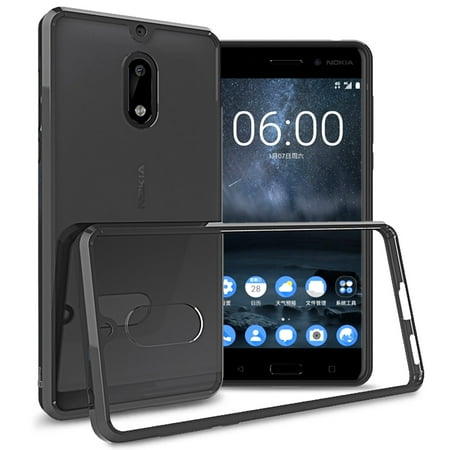 CoverON Nokia 6 Case, ClearGuard Series Clear Hard Phone Cover