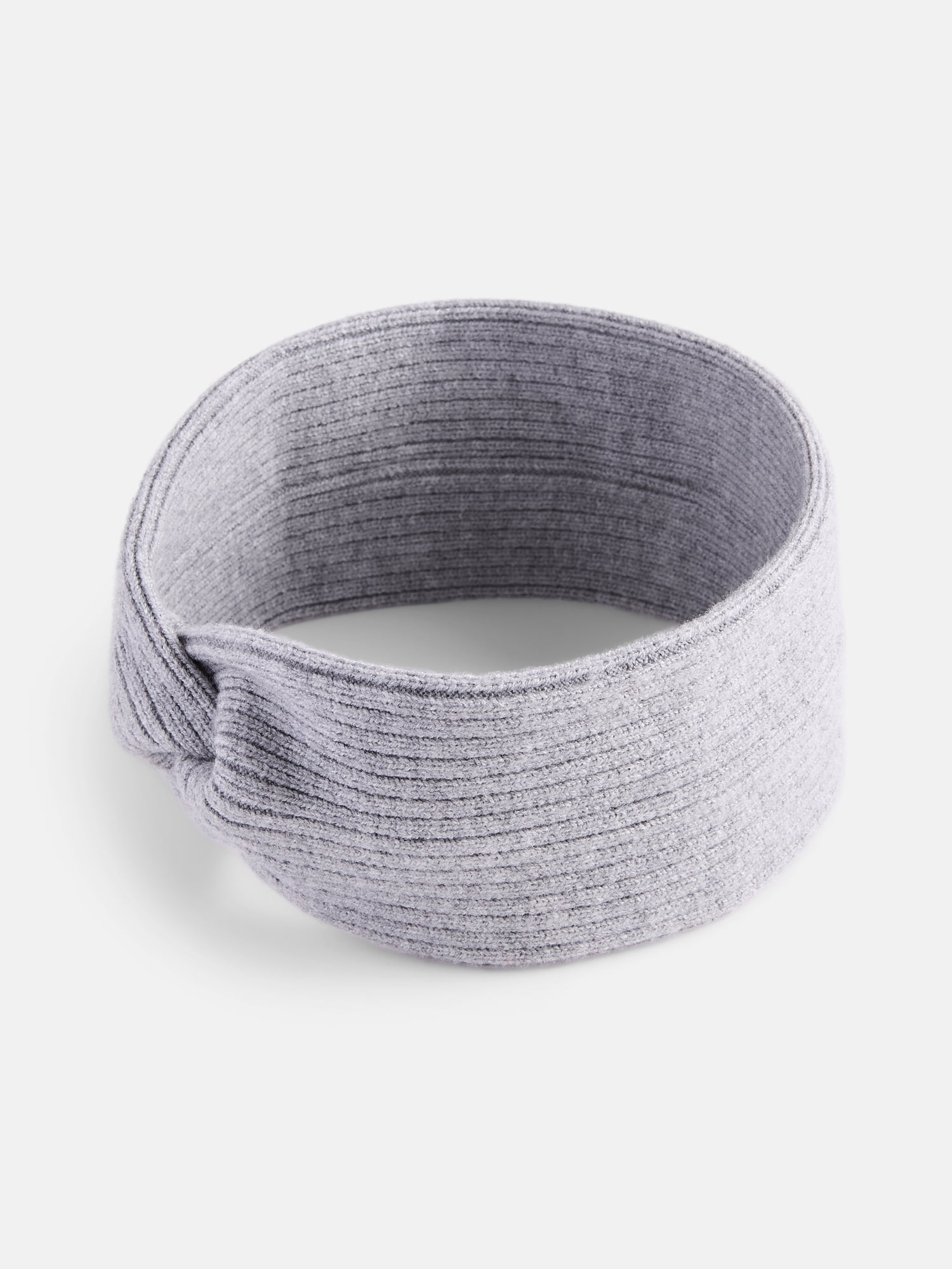 Scenario Women's Knit Twist Headwrap, Medium Grey Heather
